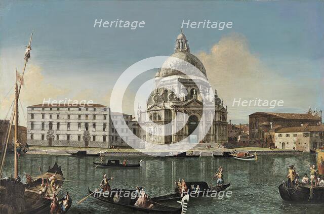 The Grand Canal with Santa Maria della Salute, 1738. Creator: Michele Marieschi.