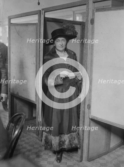 Ready to vote, 1918. Creator: Bain News Service.