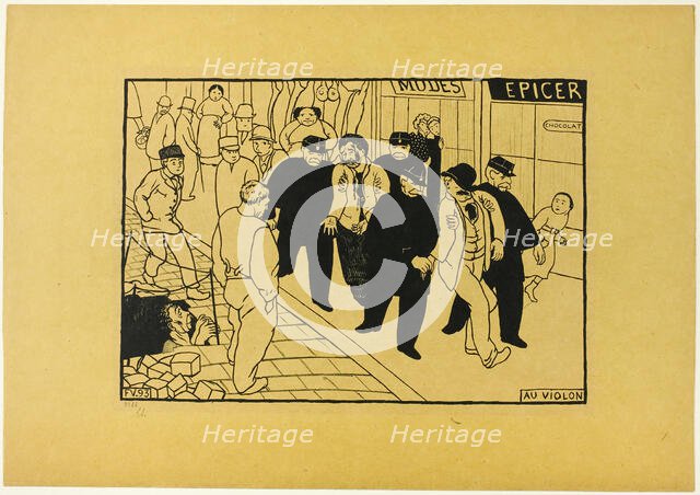 Off to the Jug, 1893, published 1894. Creator: Félix Vallotton.