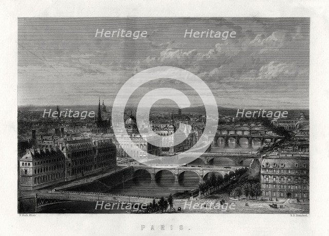 'Paris', France, 1883. Artist: Edward Paxman Brandard