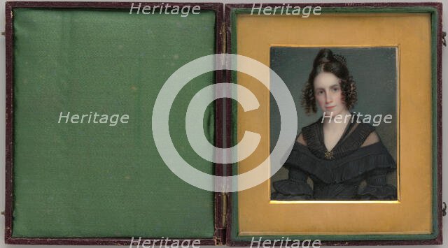 Nancy Kellogg, 1838. Creator: James Whitehorne.