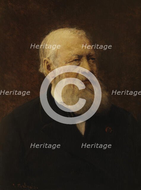 The Writer Hendrik Conscience. Creator: Jean Francois Portaels.