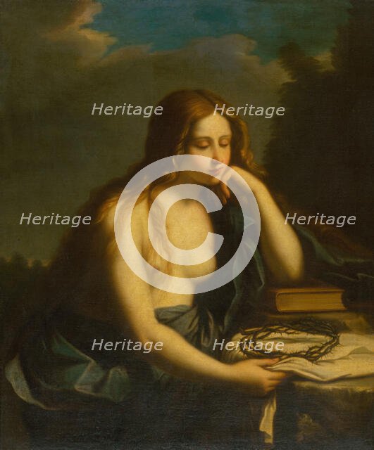 Repentant Mary Magdalene, 1662. Creator: Cesare Gennari.