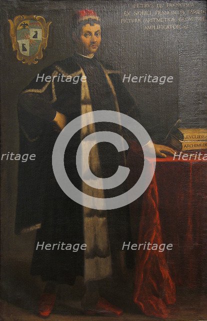 Portrait of Piero della Francesca, ca. 1587-1596.