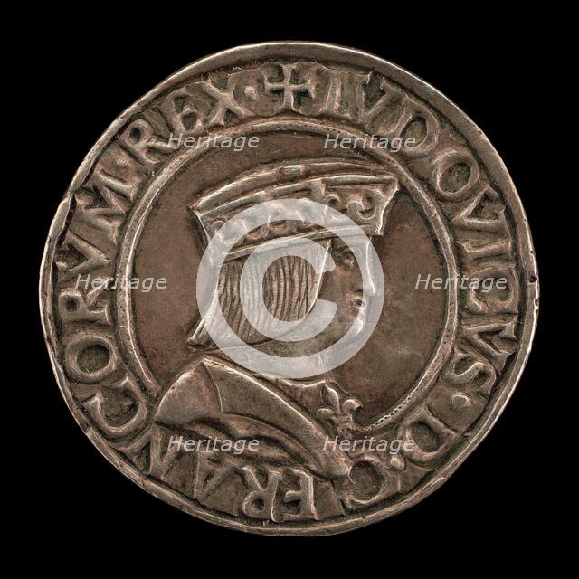 Louis XII, 1462-1515, as Duke of Milan [obverse], 1500/1512. Creator: Unknown.