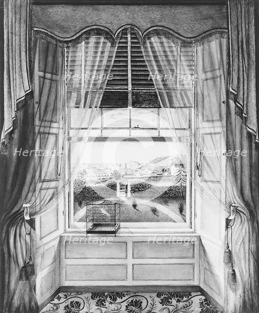 View from the House of Henry Briscoe Thomas, Baltimore, ca. 1841. Creator: Unknown.