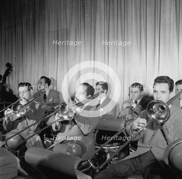 Portrait of Vernon Friley, Irv Dinkin, Jim Harwood, John Chance, Paul Kashian..., N.Y., ca. Jan. 194 Creator: William Paul Gottlieb.