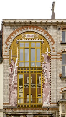 Maison Dricot, 47 rue Malibran, Brussels, Belgium, (1900),  c2014-c2017. Artist: Alan John Ainsworth.