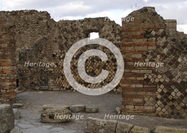 Ruins, Pompeii, Italy, 2009. Creator: LTL.