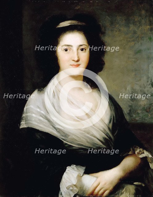 Portrait of Henriette Herz, née De Lemos (1764-1847), 1792. Creator: Graff, Anton (1736-1813).