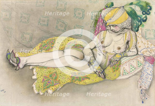 The Yellow Sultana , 1916.