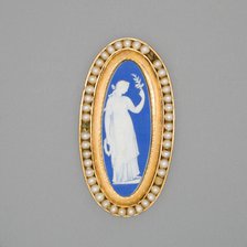 Medallion with Peace, Burslem, Late 18th century. Creator: Wedgwood.