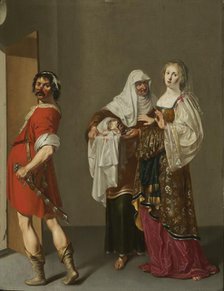 Salome with the Head of Saint John the Baptist, mid-1600s. Creator: Jacob Duck (Dutch, c. 1600-1667).