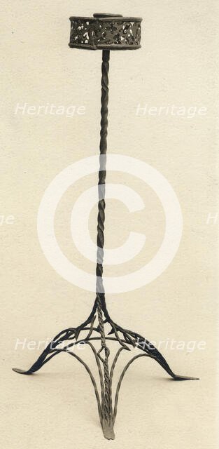 Candlestick, European, 15th century. Creator: Unknown.