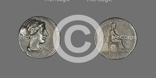 Quinarius (Coin) Depicting Liberty, 89 BCE. Creator: Unknown.