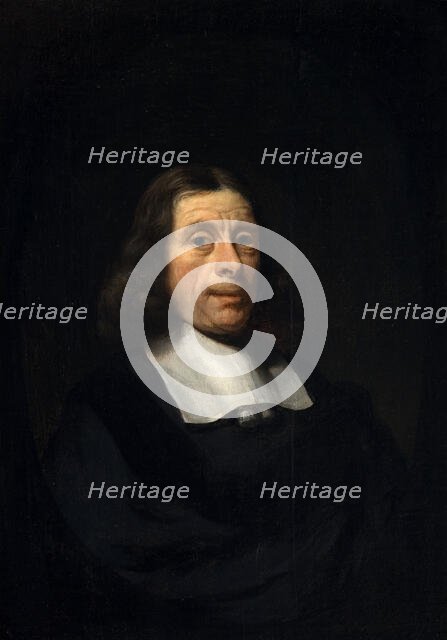 Portrait of a Man, 1670s. Creator: Nicolaes Maes.