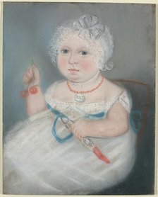 Baby with Locket, 1813. Creator: Unknown.