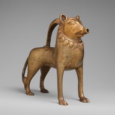 Aquamanile in the Form of a Lion, German, 14th century. Creator: Unknown.