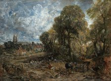 Stoke-by-Nayland, 1836. Creator: John Constable.