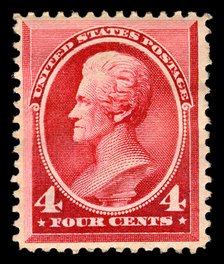 4c Andrew Jackson single, 1888. Creator: American Bank Note Company.