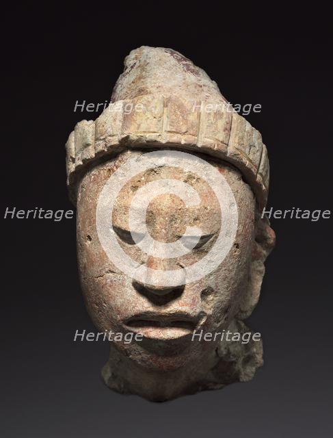 Head from a Building's Façade, 250-900. Creator: Unknown.