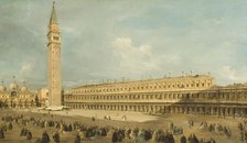 Piazza San Marco in Venice, late 18th-early 19th century. Creator: Giacomo Guardi.