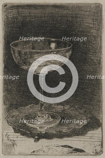 The Wine Glass, 1858. Creator: James Abbott McNeill Whistler.