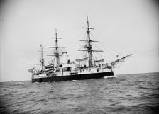 Aquidaban, Brazilian navy, 1893. Creator: Unknown.