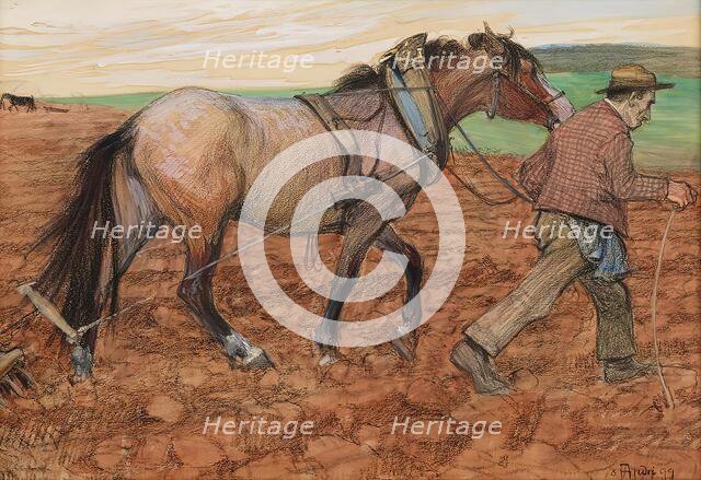 An old servant, 1899. Creator: Ferdinand Andri.