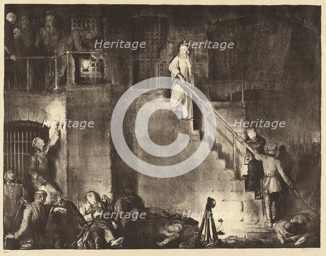 Murder of Edith Cavell, 1918. Creator: George Wesley Bellows.