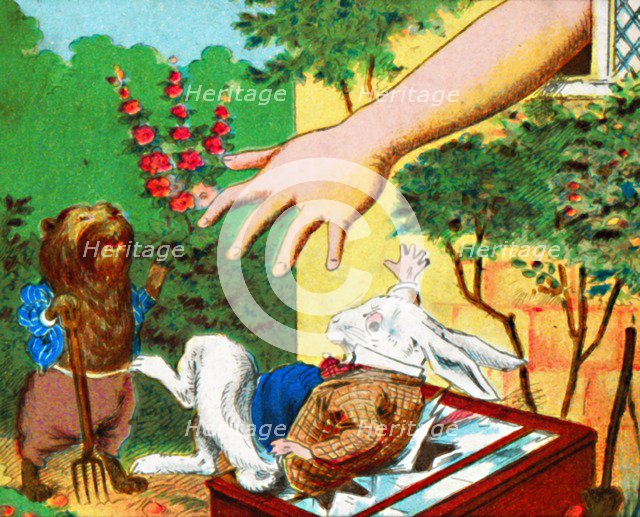 'That you won't, thought Alice', c1900.  Artist: Unknown.