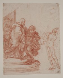 The Return of the Prodigal Son, between 1650 and 1700. Creator: Guillaume Courtois.