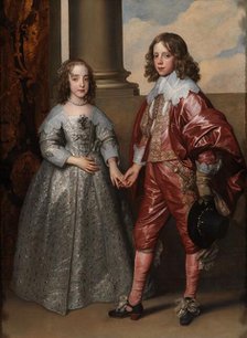 William II, Prince of Orange, and his Bride, Mary Stuart, 1641. Creator: Anthony van Dyck.