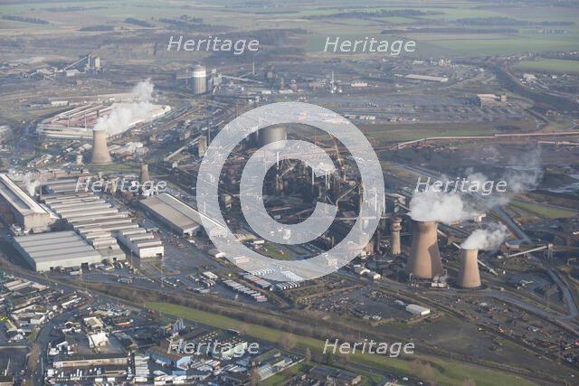 Scunthorpe Steel Works, North Lincolnshire, 2016. Creator: Dave MacLeod.