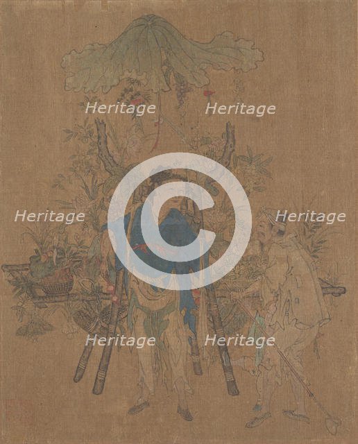 Flower Vendor. Creator: Unknown.