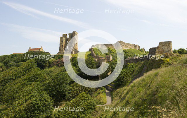 Scarborough Castle, North Yorkshire, 2011. Artist: Bob Skingle.