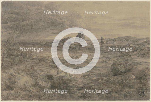 The Cyclopean rocks near Sciacca, mid-late 19th century. Creator: Ludwig Metz.