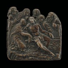 The Entombment, late 15th - early 16th century. Creator: Moderno.