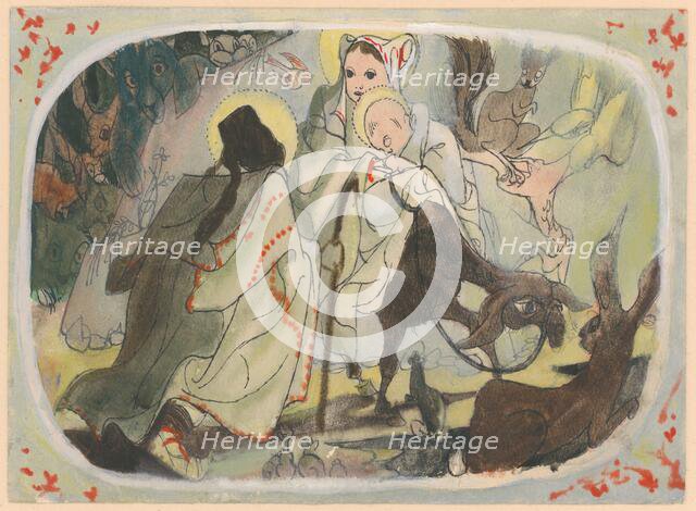 Escape to Egypt, 1940-1944. Creator: Ján Novák.