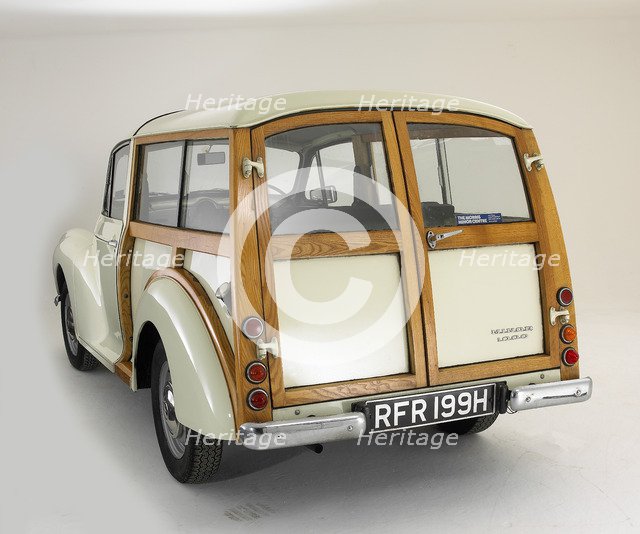 1970 Morris Minor Traveller Artist: Unknown.