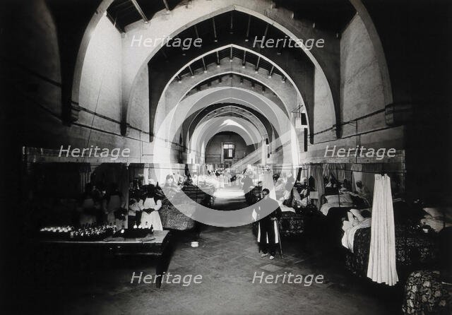 Hospital de la Santa Cruz, Barcelona: ward of San Pedro, 1900-1999. Creator: Unknown.