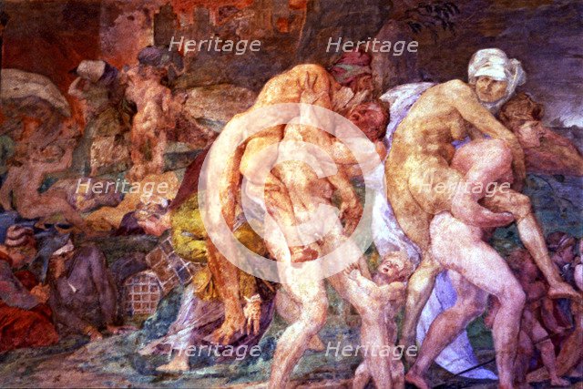  'Fire', work by Le Rosso.