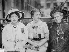 Mrs. H.H. Lund, Mrs. Francolini and Mrs. Slack, between c1910 and c1915. Creator: Bain News Service.