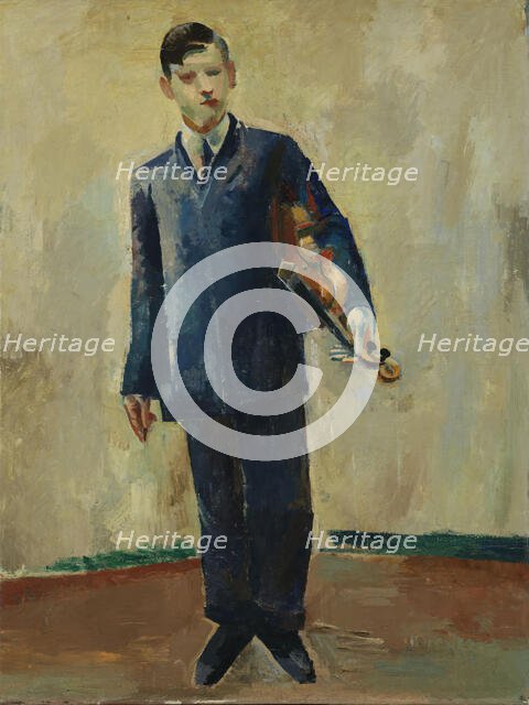 The Violinist, 1927. Creator: Bjarne Ness.