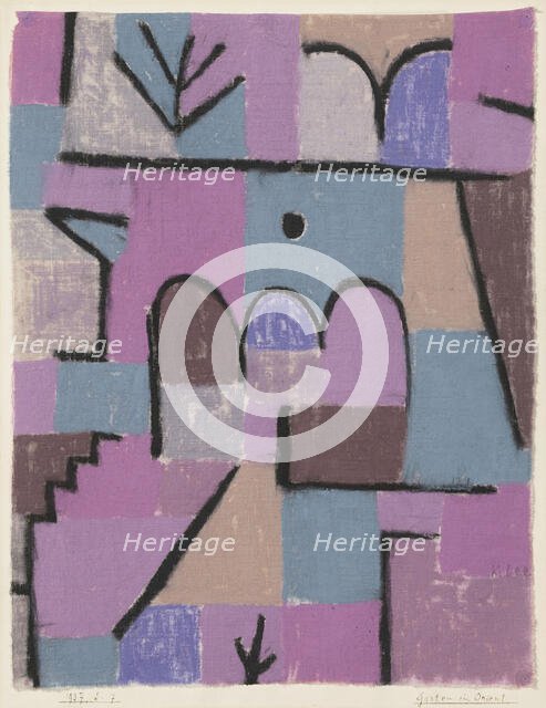 Garden in the Orient, 1937. Creator: Klee, Paul (1879-1940).