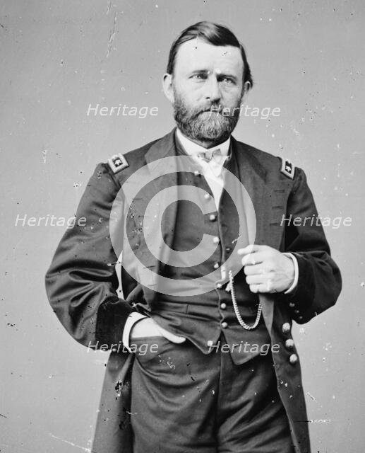 Ulysses S. Grant, between 1855 and 1865. Creator: Unknown.