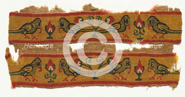 Sleeve Bands and Segmentum from a Tunic, 600s - 700s. Creator: Unknown.