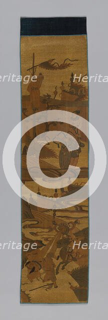 Tapestry, China, Qing Dynasty (1644-1912), 19th century. Creator: Unknown.