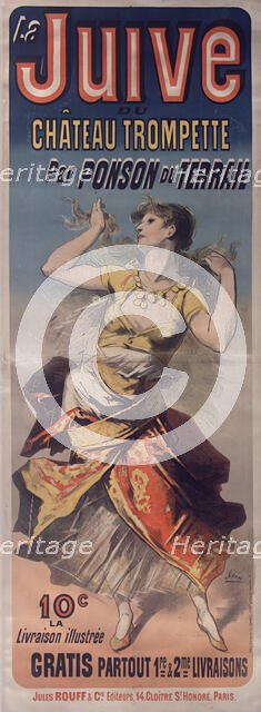 La Juive du Château Trompette, 1887. Creator: Chéret, Jules (1836-1932).