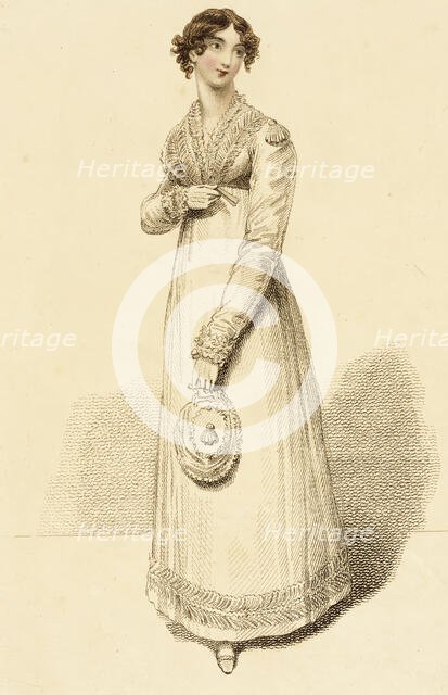 Fashion Plate (Dinner Dress), 1815. Creator: John Bell.